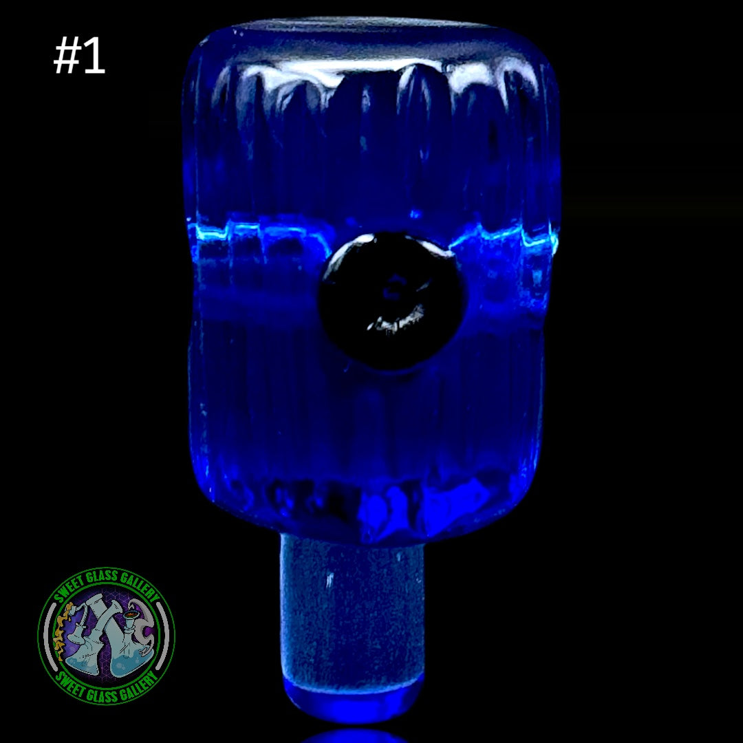 Rone Glass - Pendant #1 - Spray Tip (Cobalt)