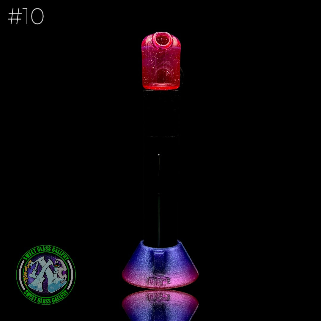 Kizmit Glass - Pivot Top #10 (Rose Quartz x Tangie)