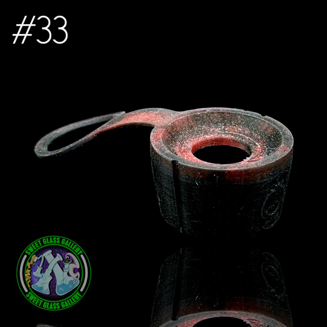 One Trick Pony - Rockulus Tether #33 - Puffco Peak Pro 3DXL - Black/Red