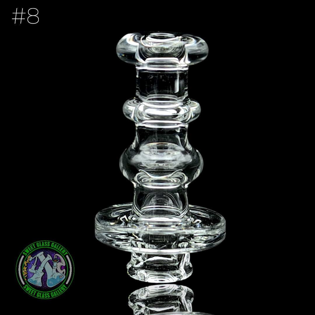 Rone Glass -Puffco Pivot Top #8 - Clear