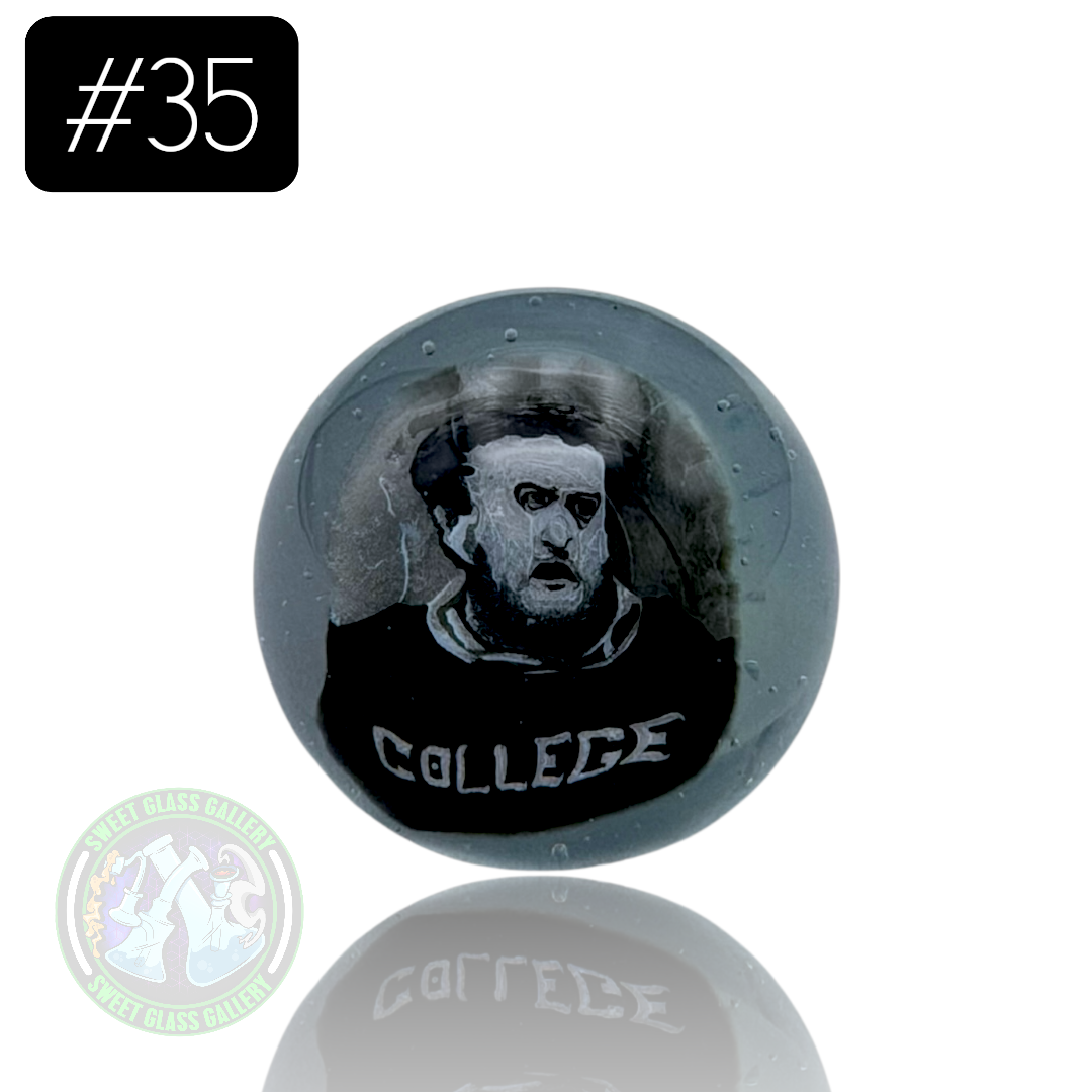 Keys Glass - Marble #35 (Bluto - National Lampoon’s Animal House)