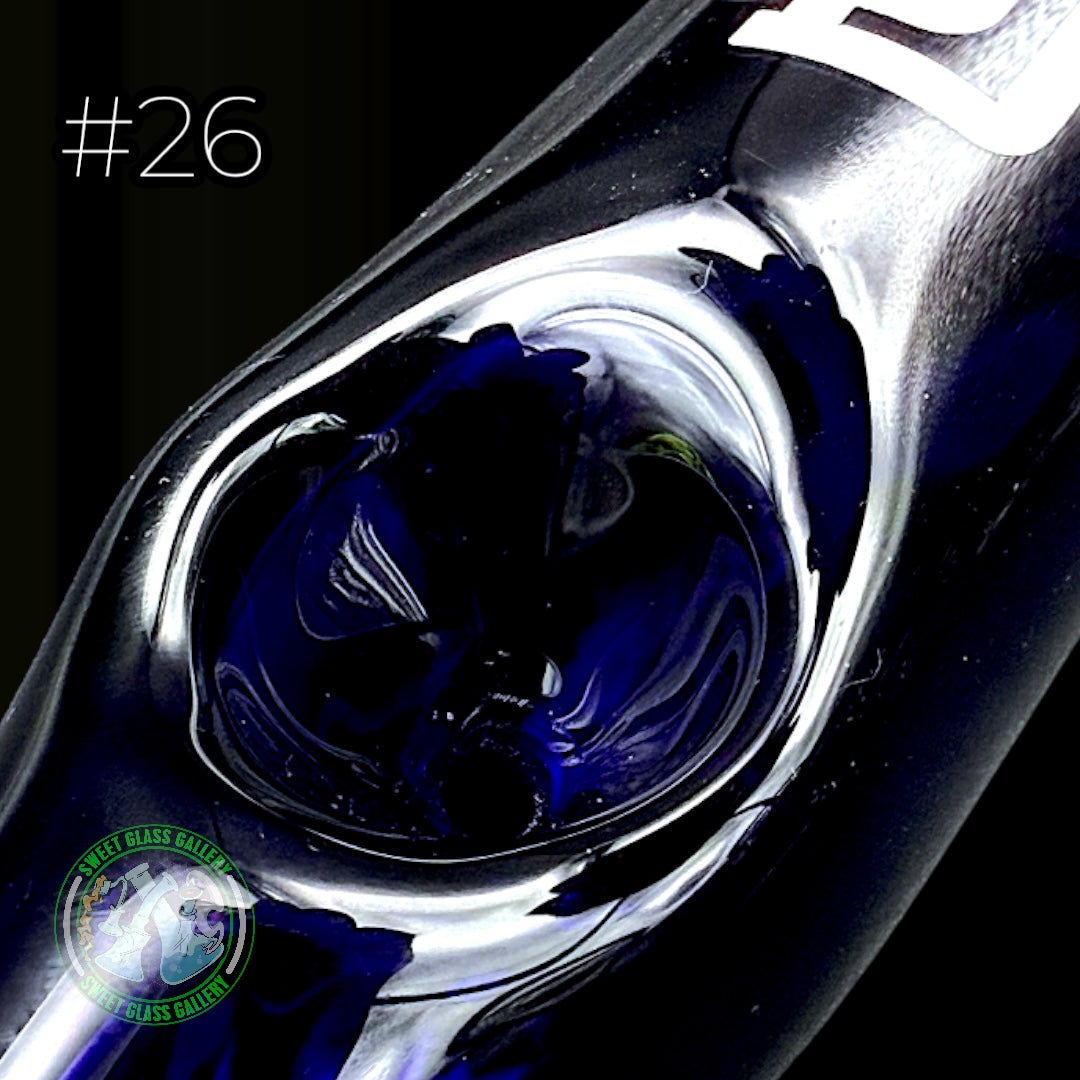 Daniel's Glass Art - Dry Pipe #26 - Baseball Bat (San Diego Padres)