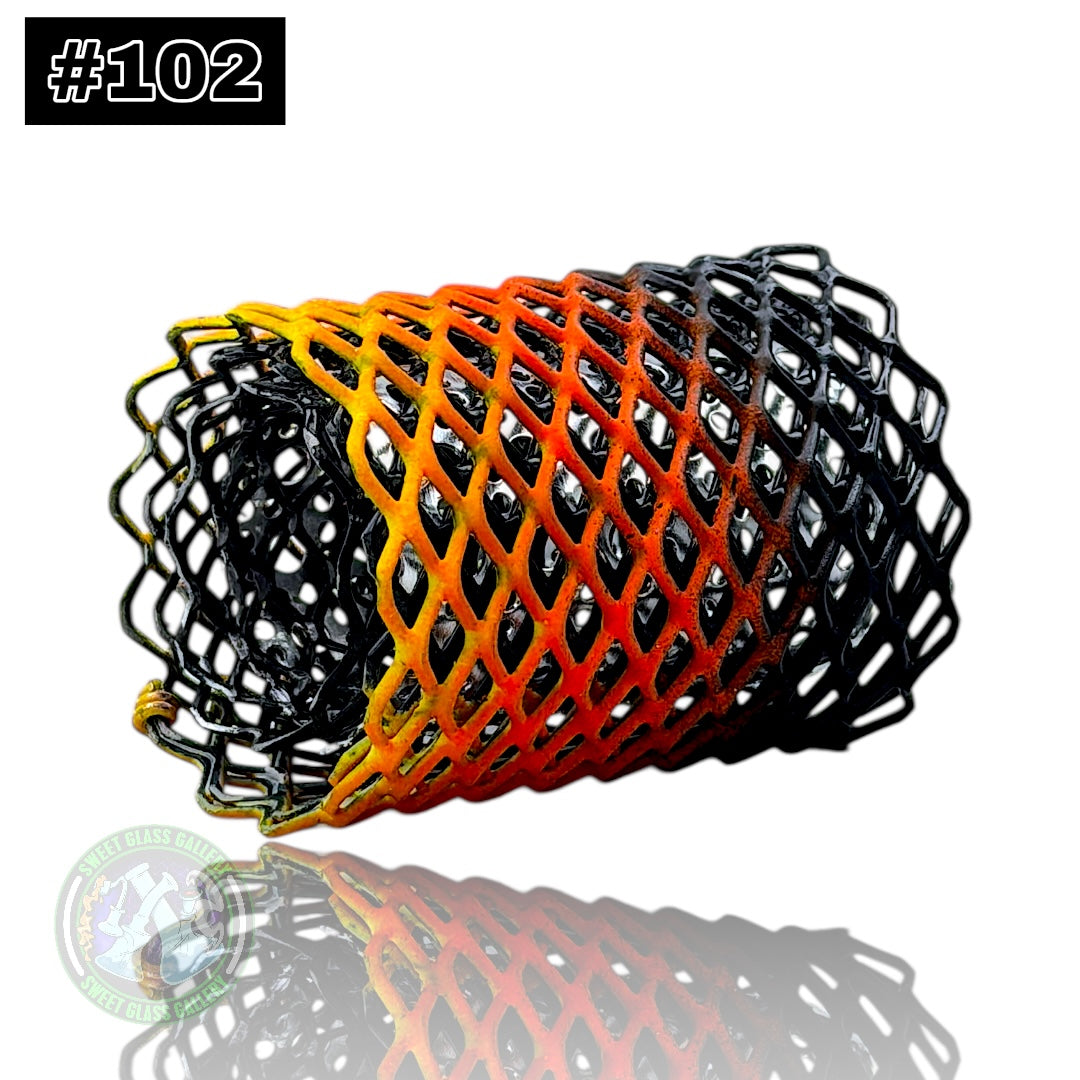 Mamba Guardzz - Heat Cage #102 Blazer GT8000 Guard (Matte Yellow, Matte Orange & Black)