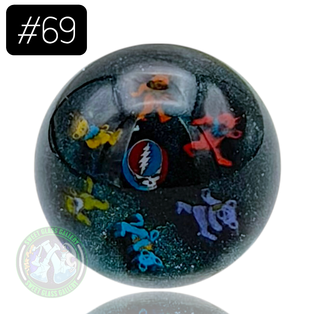 Keys Glass - Marble #69 (Grateful Dead)