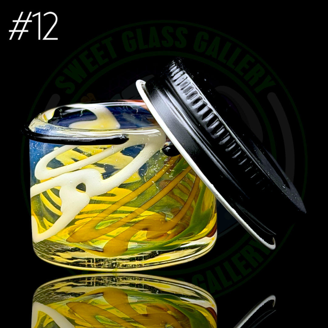 Ben’s Glass Art - Baller Jar #12