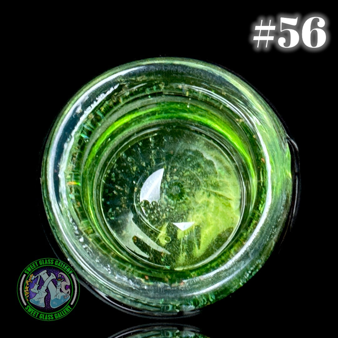 Empty1 - Micro Baller Jar #56 - Crushed Opal Portland Green