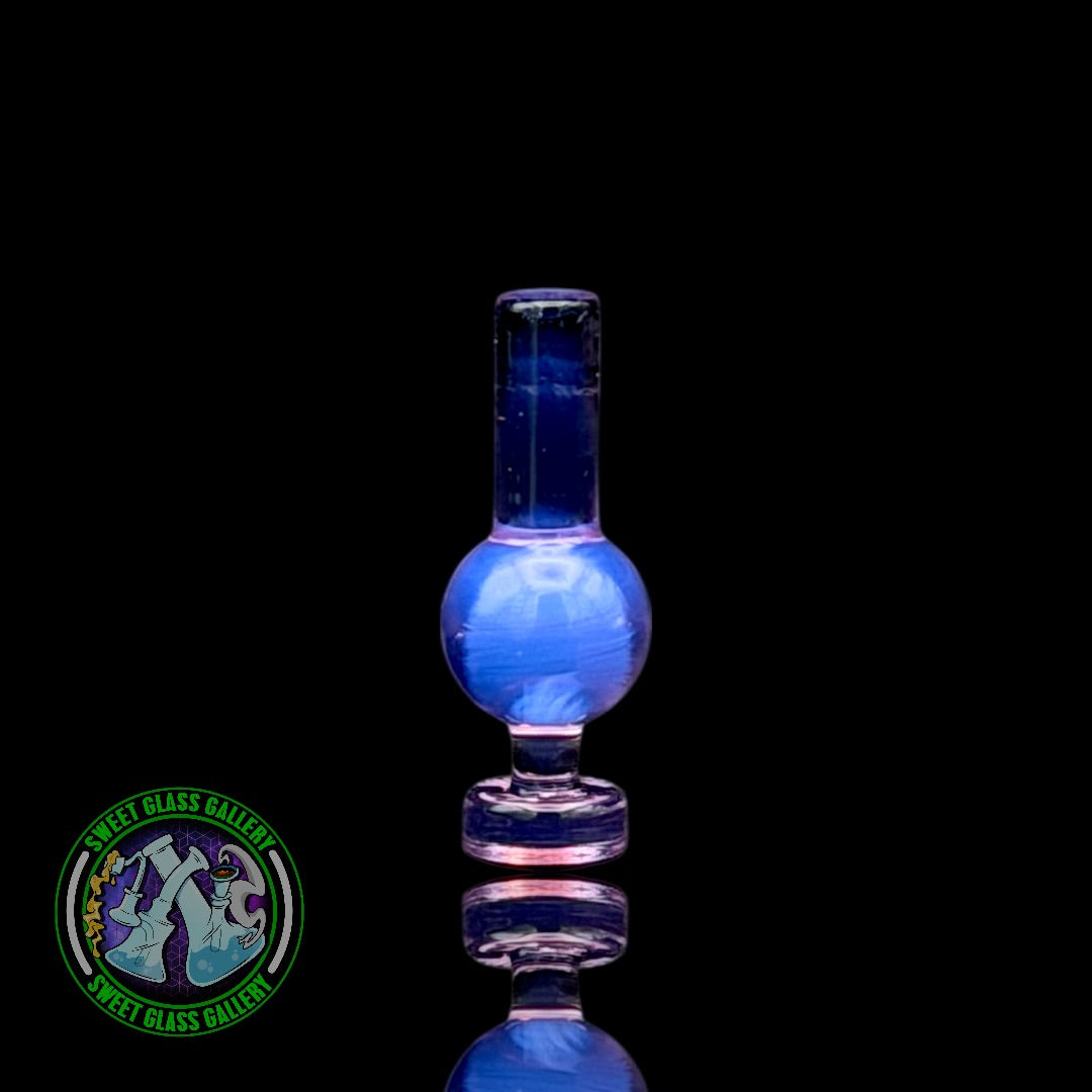 Camp Fire Quartz - Tower Cap - Transparent Milky Purple