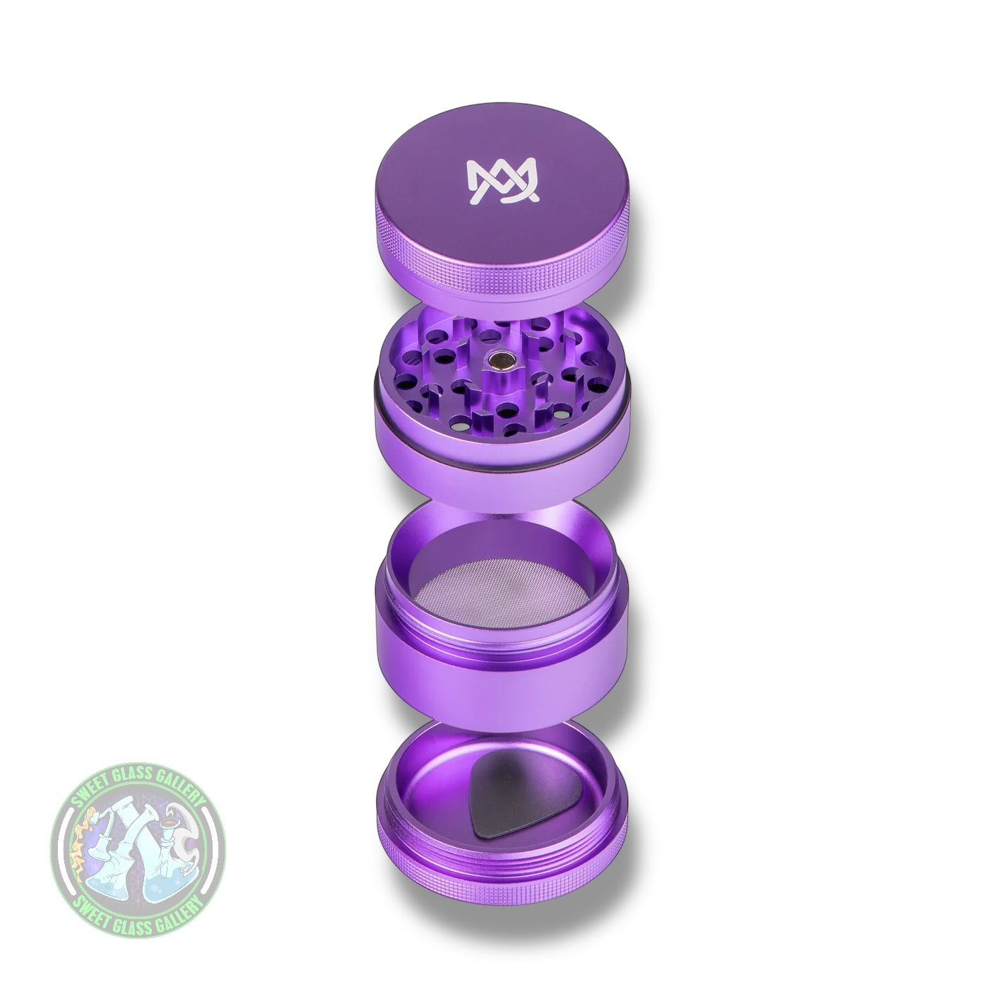 MJ Arsenal - 4 Piece Grinder - Purple