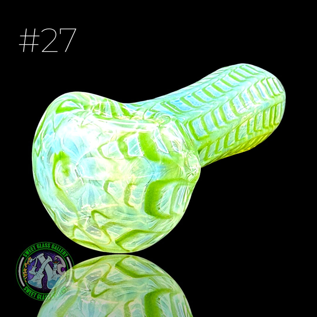 Daniel's Glass Art - Dry Pipe #27 - Wrap & Rake