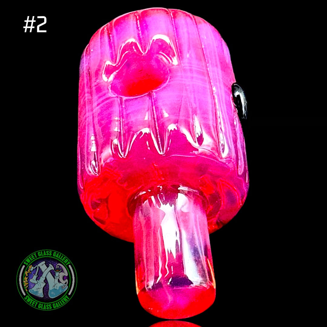 Rone Glass - Pendant #2 - Spray Tip (Telemagenta)