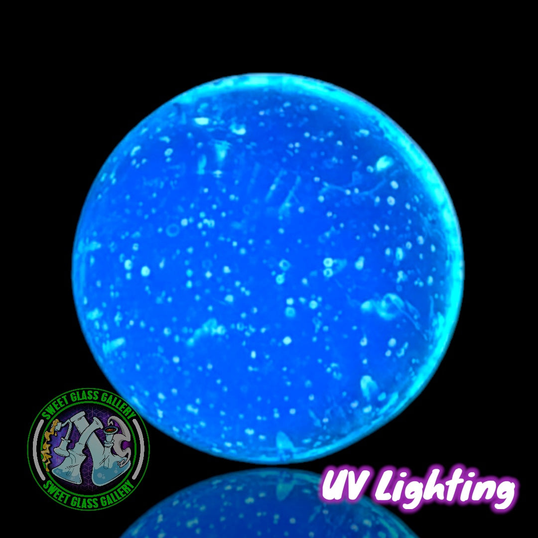 Bear Quartz - Marble 22mm - UV Blue