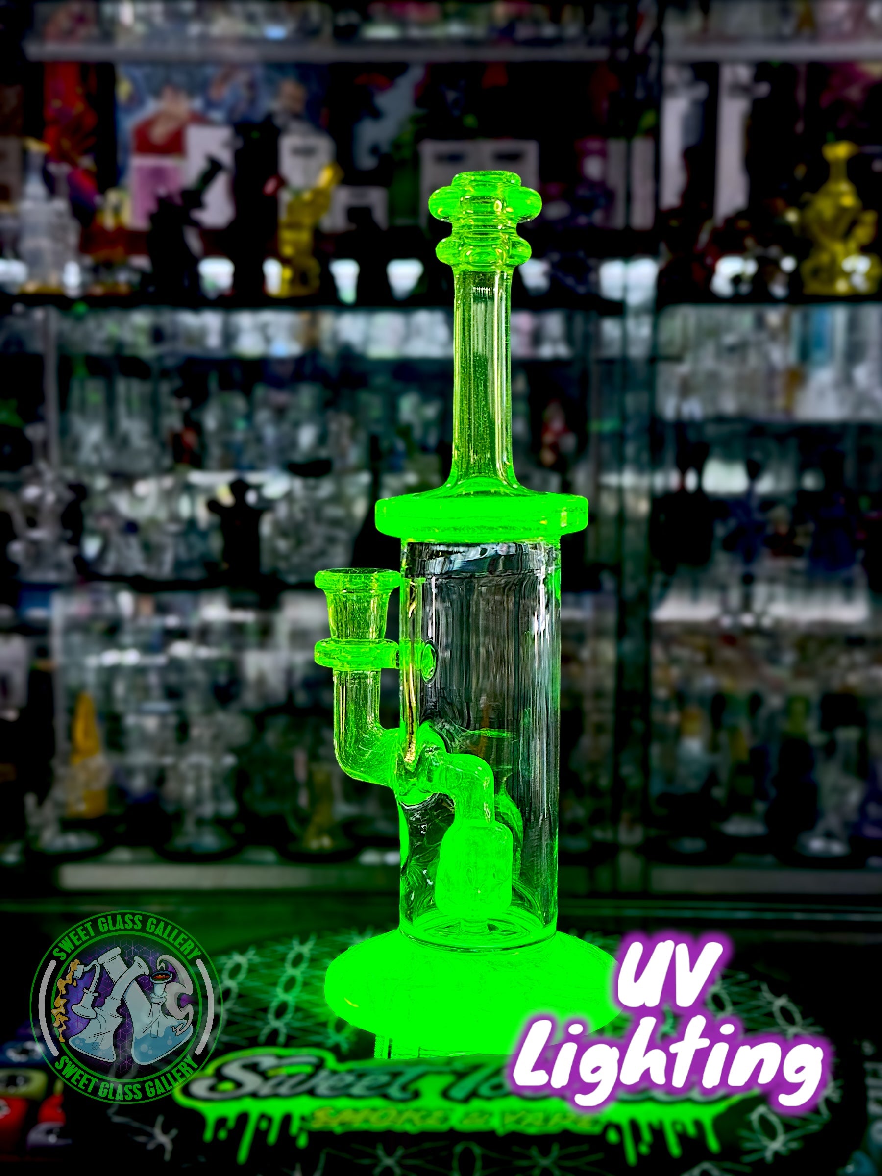 Empty1 Glass - Straight Can Rig #1