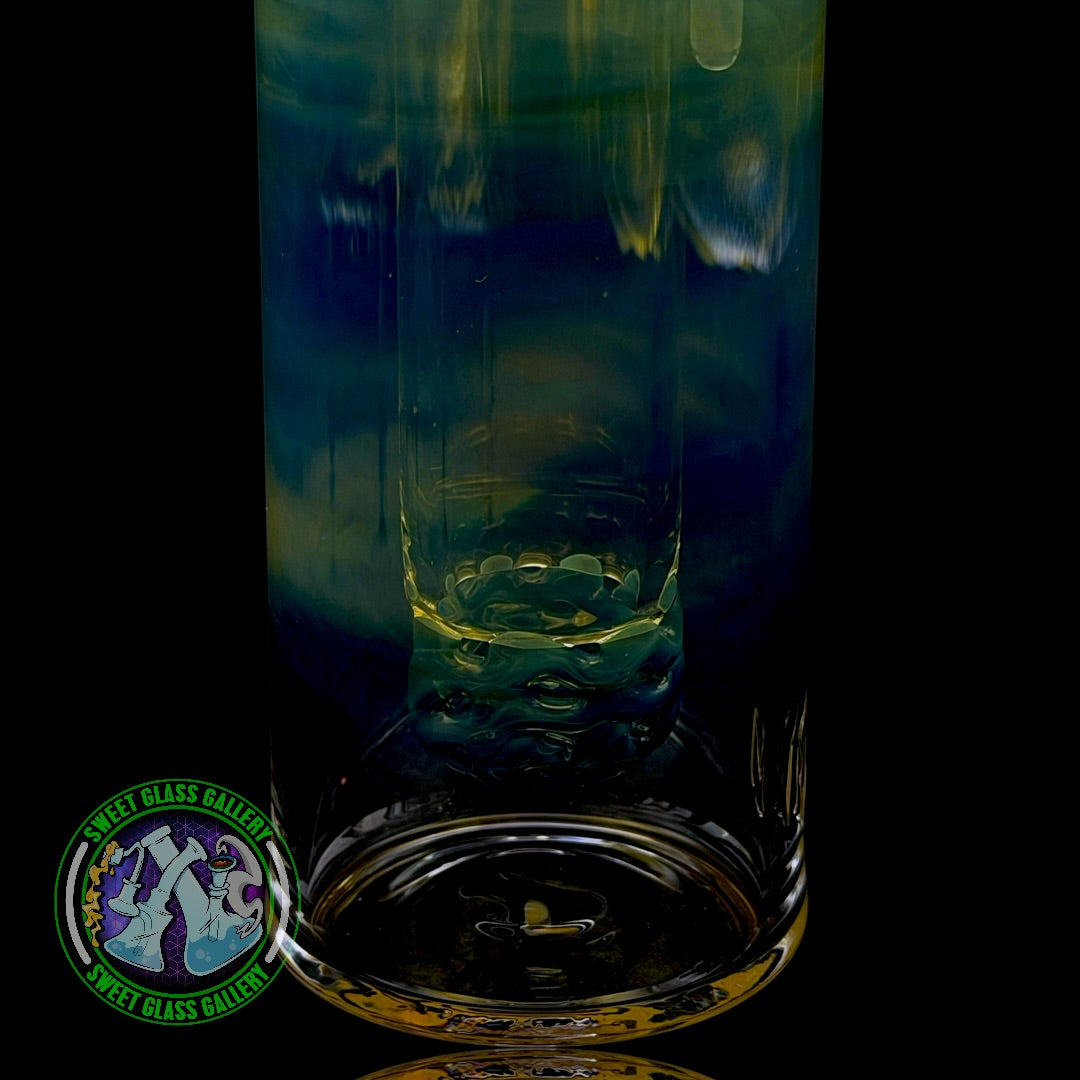 Fluid Glass - Ash Catcher #19 - 18mm Blue Amber Purple