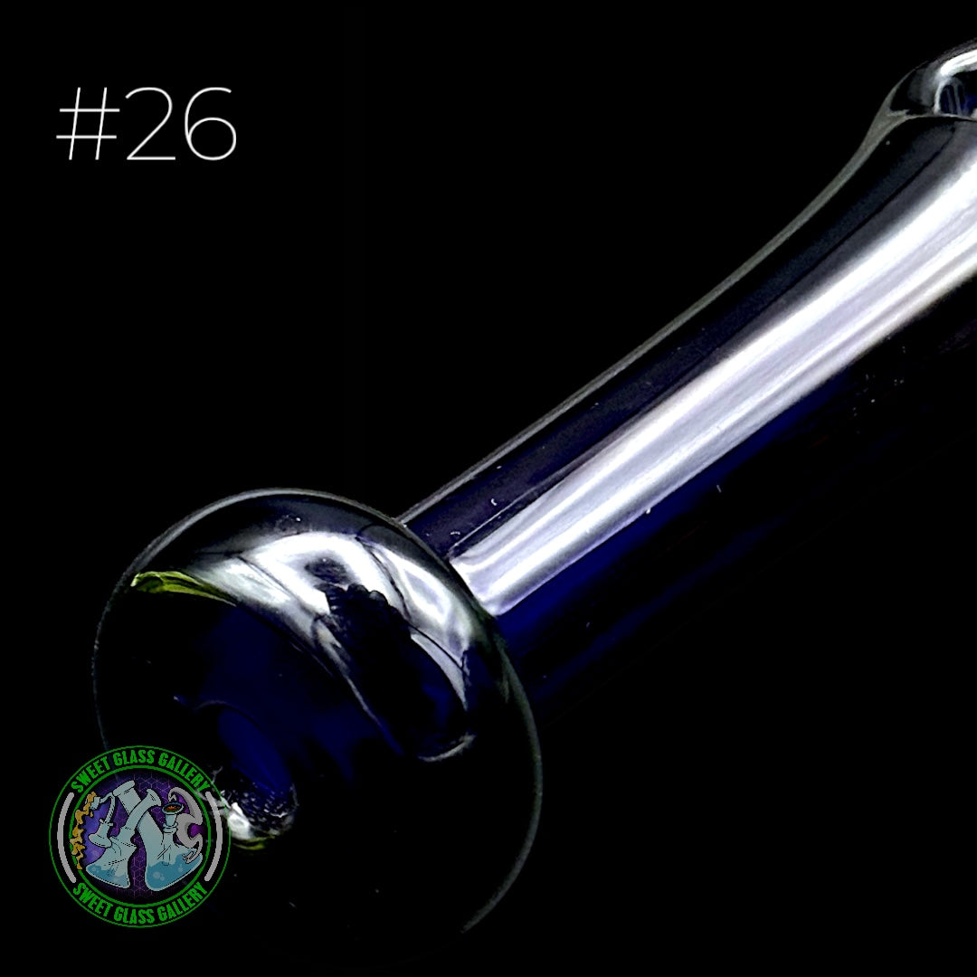 Daniel's Glass Art - Dry Pipe #26 - Baseball Bat (San Diego Padres)