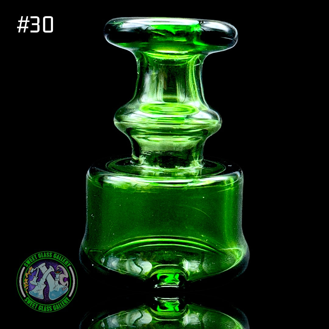 Evol Glass - Attachment #30 - Puffco Peak (Transparent Green)