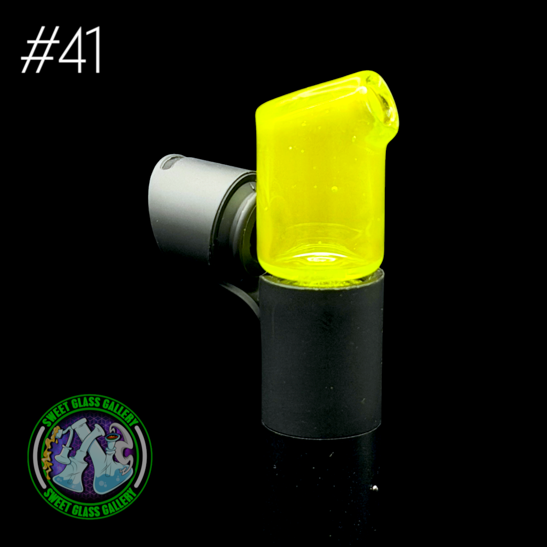 Kizmit Glass - Puffco Pivot Top #41 - Ghosted Timber