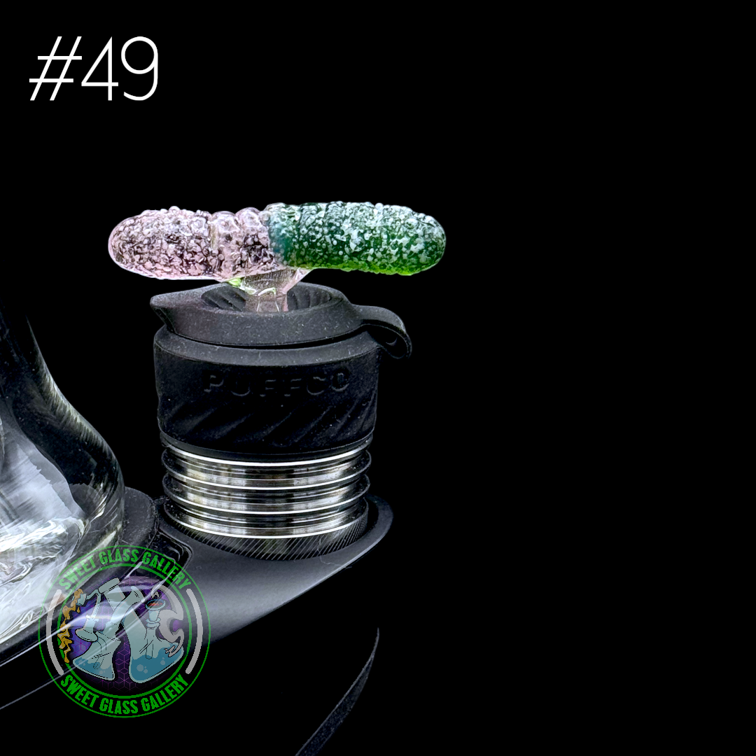 Emperial Glass - Joystick #49 - Puffco Peak Pro 3DXL - Sour Worm