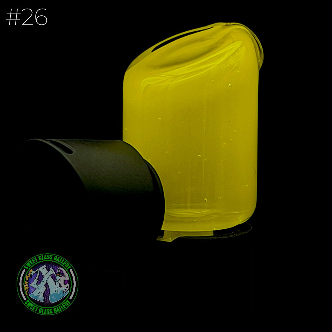Kizmit Glass - Pivot Top #26 (Chartreuse)