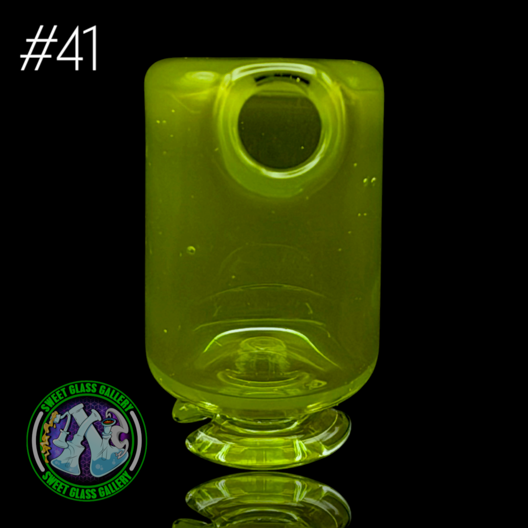 Kizmit Glass - Puffco Pivot Top #41 - Ghosted Timber