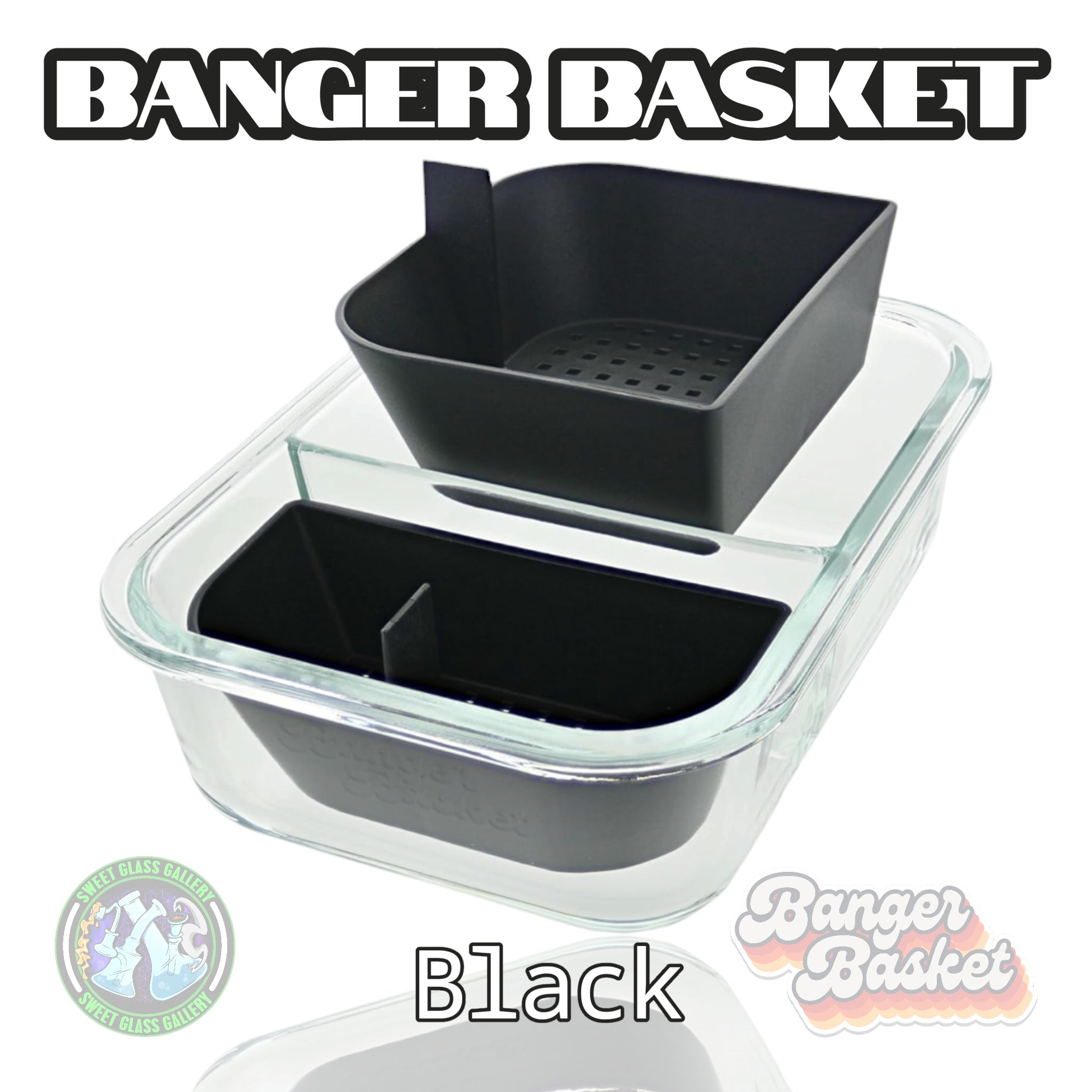 Banger Basket - Dual Dunk Tank - Black