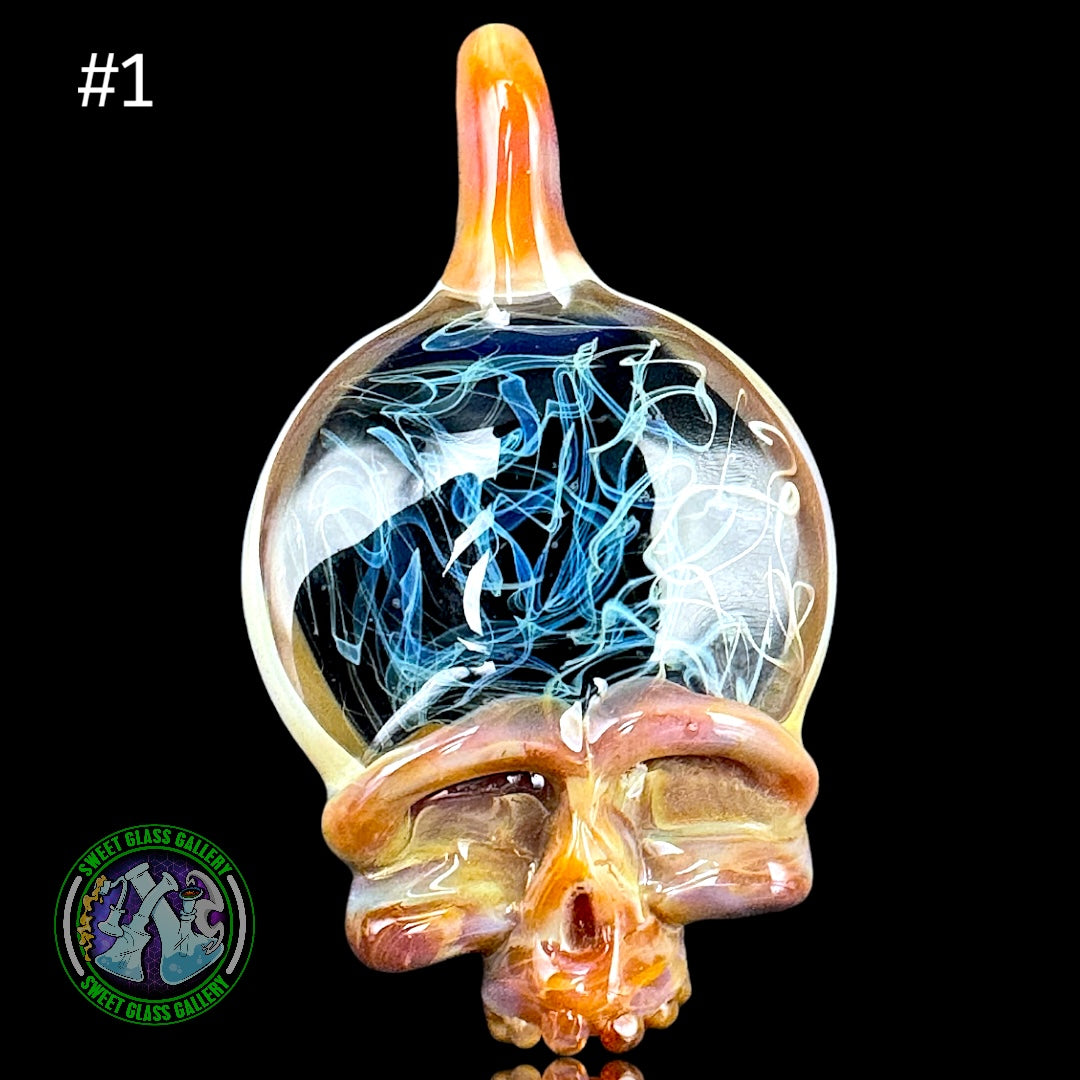 Whitlock Glass - Pendant #1 - Skull Stringer