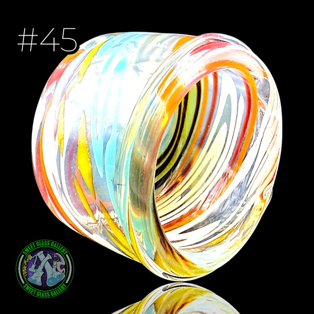 Ben’s Glass Art - Baller Jar #45 - Inside Out Tech