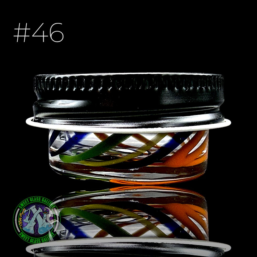 Ben’s Glass Art - Baller Jar #46 - Inside Out Tech