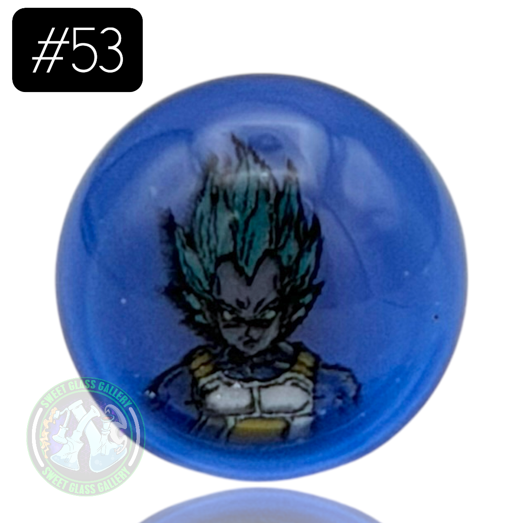 Keys Glass - Marble #53 (Vegeta - Dragonabll Z)