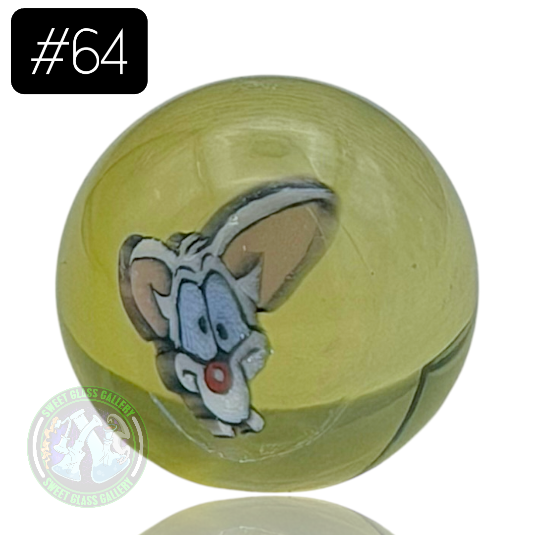 Keys Glass - Marble #64 (Pinky - Pinky & The Brain)