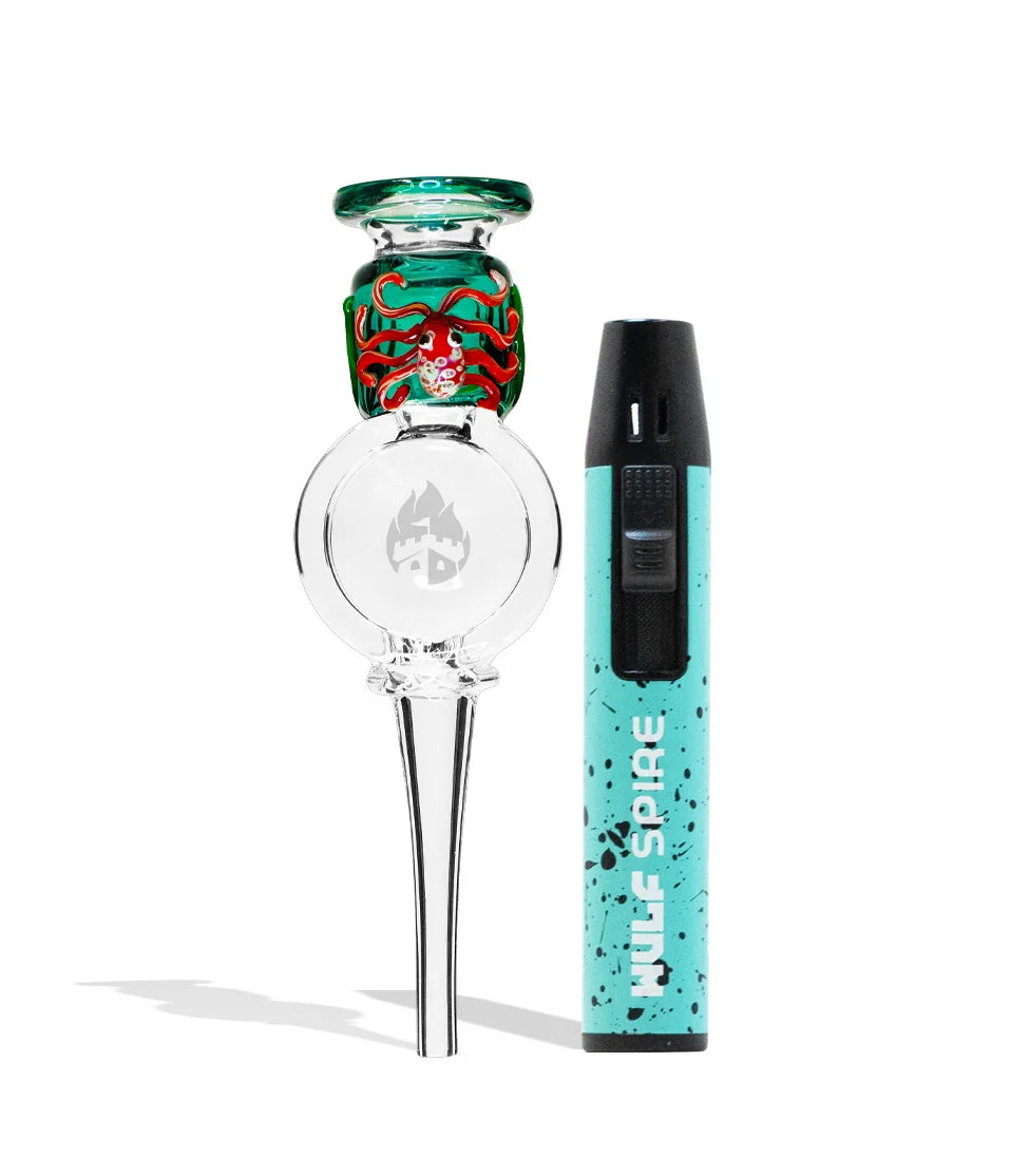 Empire Glassworks x Wulf - Honey Straw & Pen Torch Kit - Save The Seas