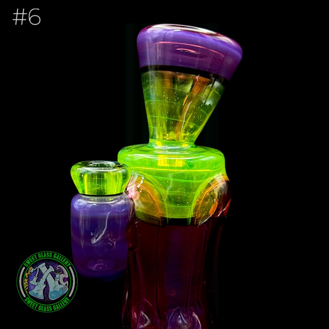 Rycrafted Glass - Rig - Mini Size Recycler #6