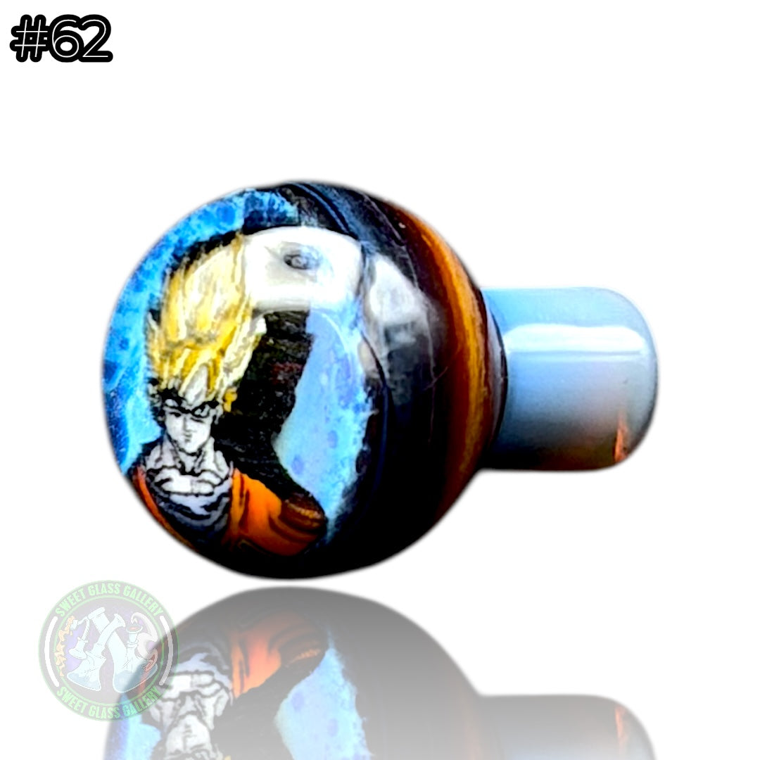 Steve H Glass - Control Tower Cap #62 - Goku