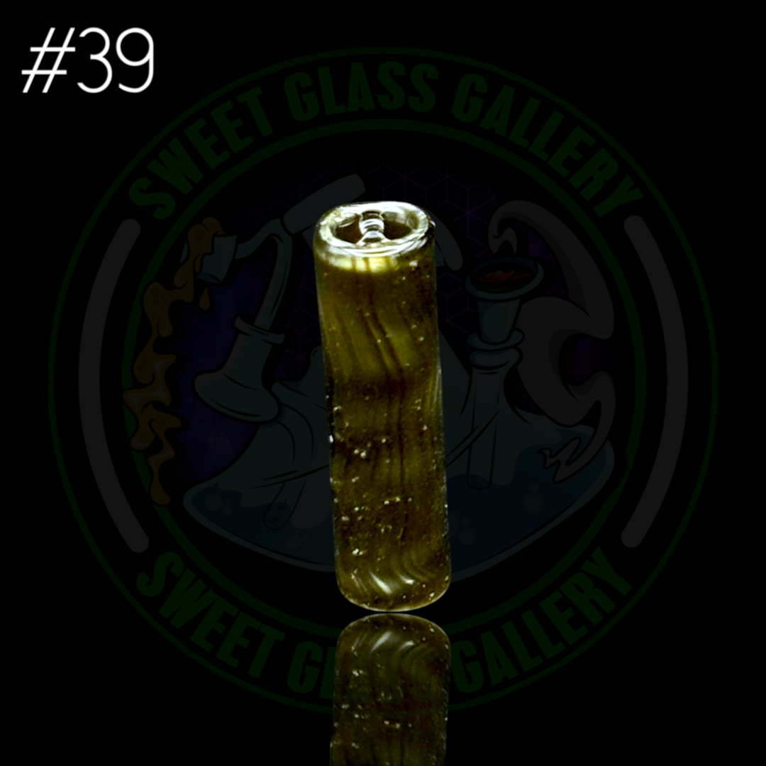 Algae - Glass Tip #39 - Joint/Blunt Tip
