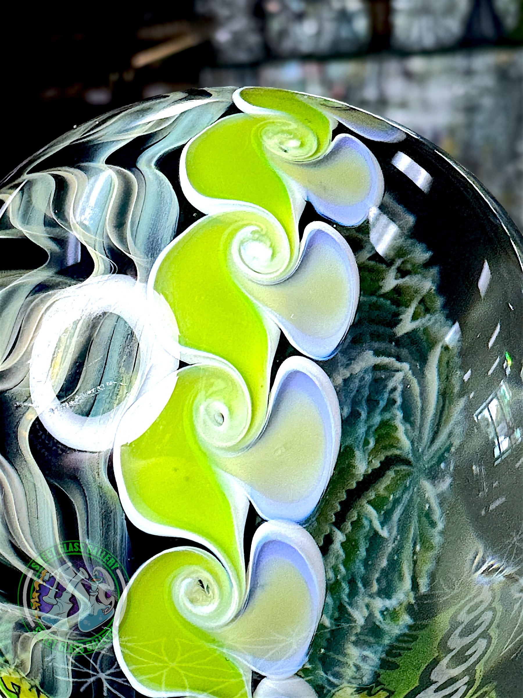 Dew Glass - Collectors Marble 62mm 2.5” #2