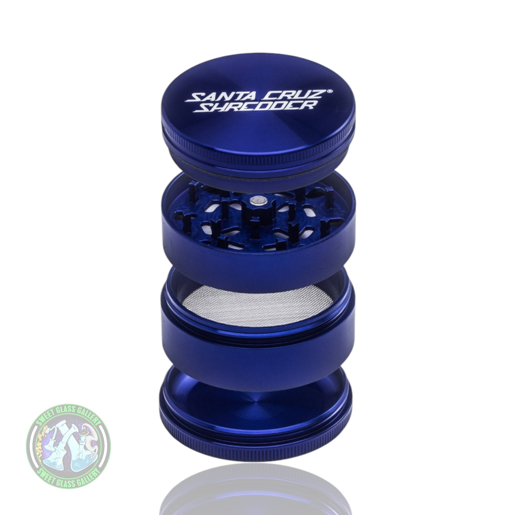 Santa Cruz Shredder - Large 4pc Grinder - Purple