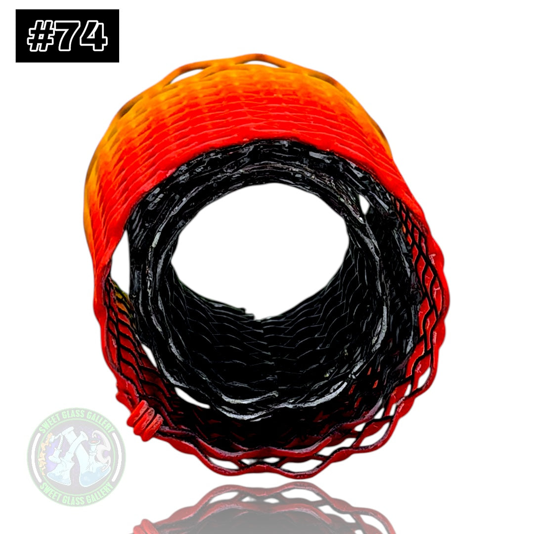 Mamba Guardzz - Heat Cage #74 - Blazer GT8000 Guard (Pink, Orange & Yellow)