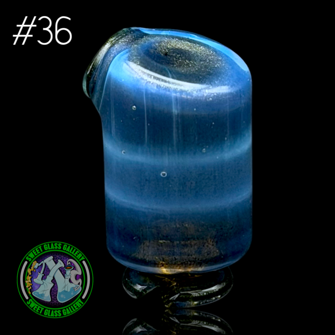 Kizmit Glass - Puffco Pivot Top #36 - Opal Jackpot