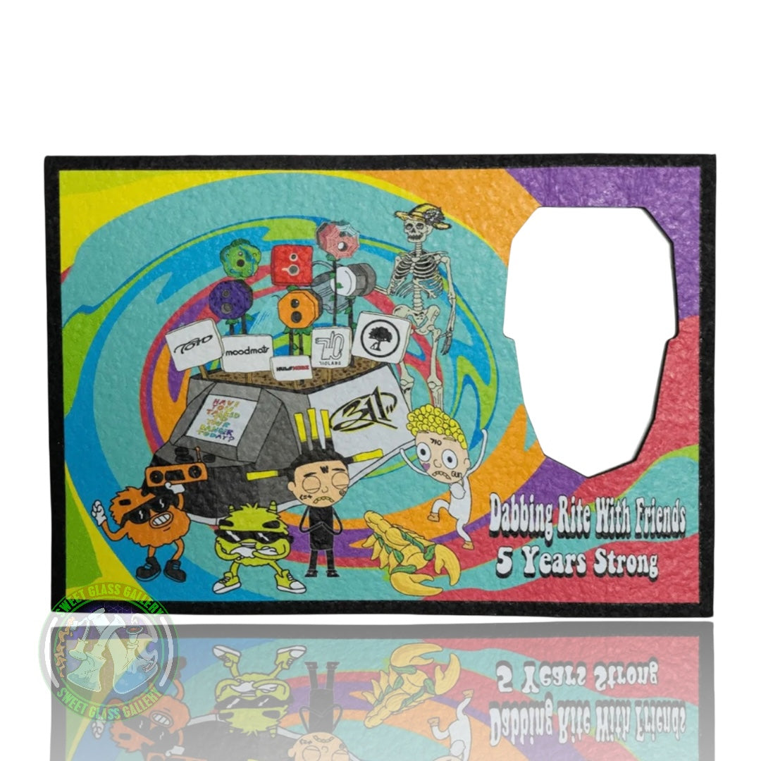 Moodmats - Dab Mat #176 - Dab Rite Pro - 5th Anniversary