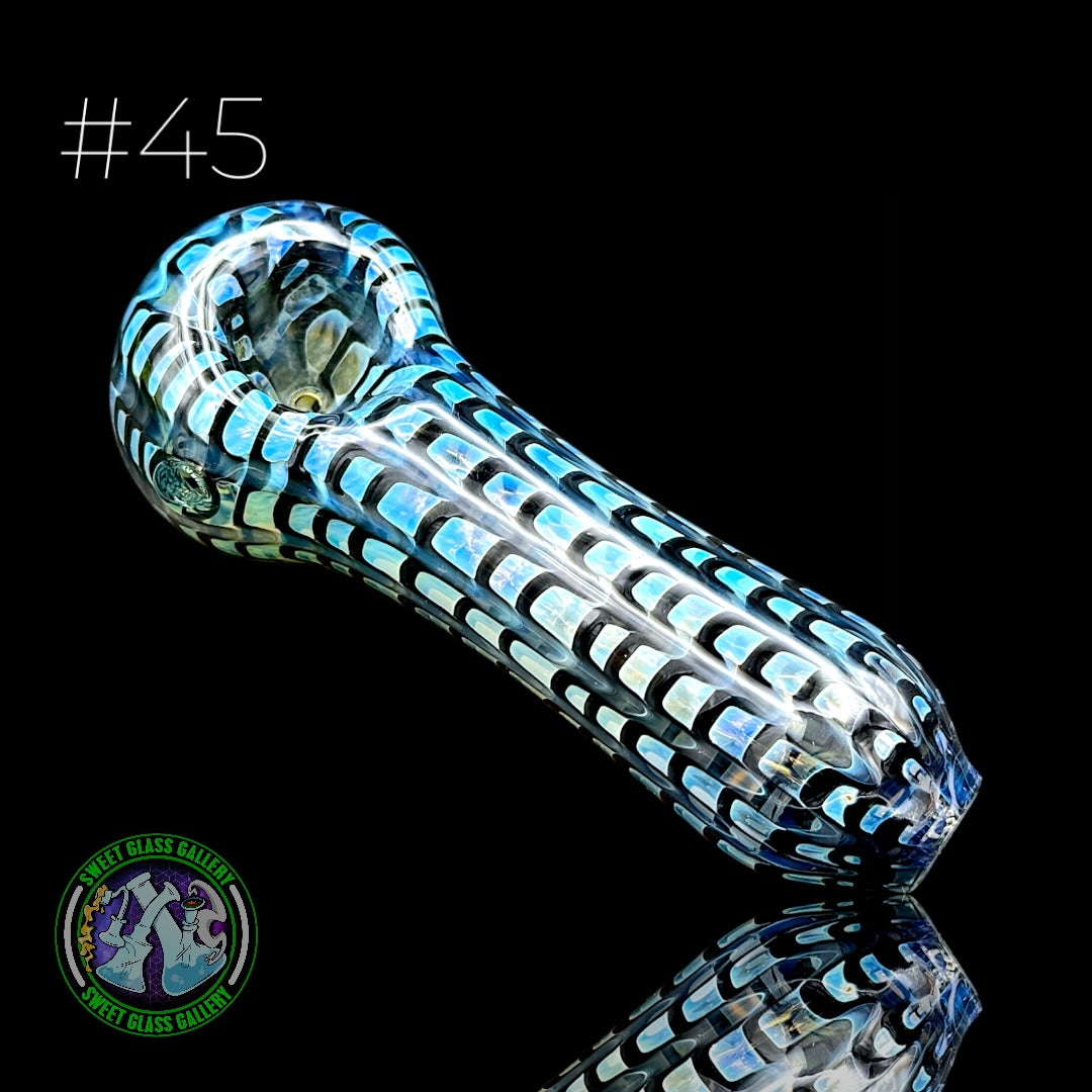 Daniel's Glass Art - Dry Pipe #45 - Wrap & Rake