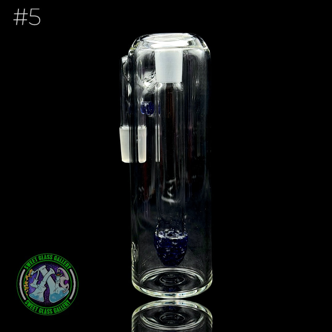 Fluid Glass - Ash Catcher 14mm  #5 (Blue Blizzard)