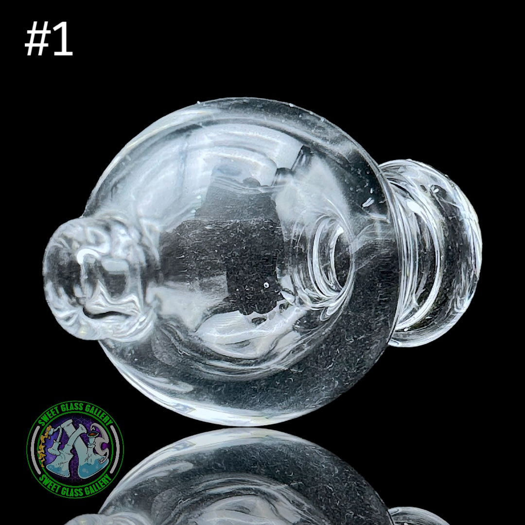 Daniel's Glass Art - Bubble Carb Cap #1 - Clear