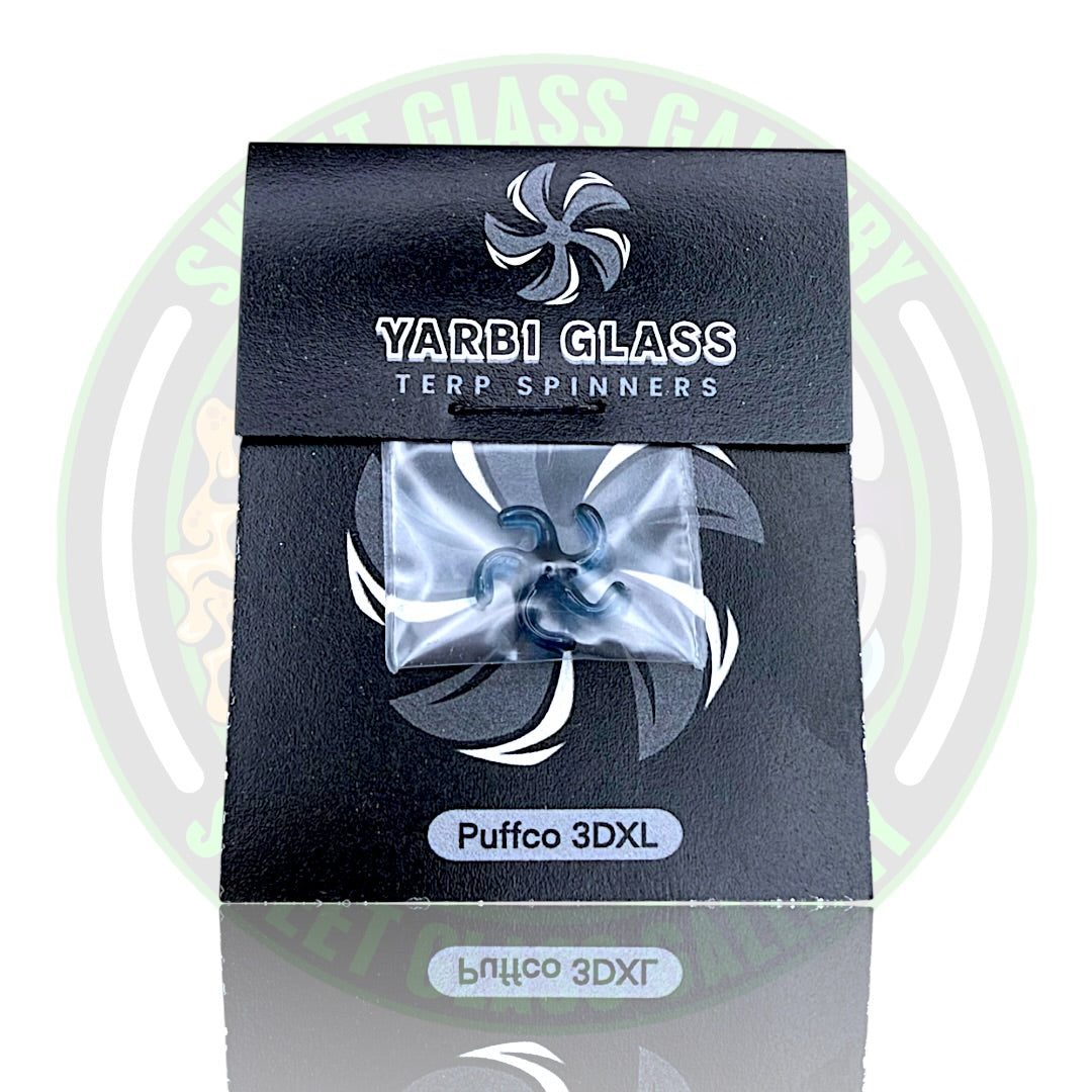 Yarbi Glass - Terp Spinners - Puffco 3DXL - Blue