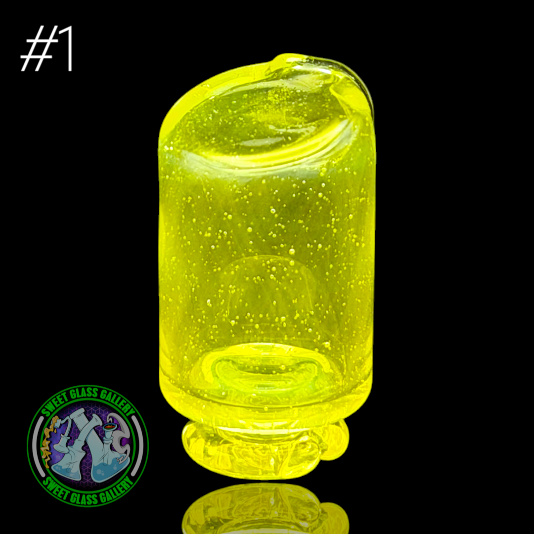 Kizmit Glass - Puffco Pivot Top #1 - Haunted Lemonade