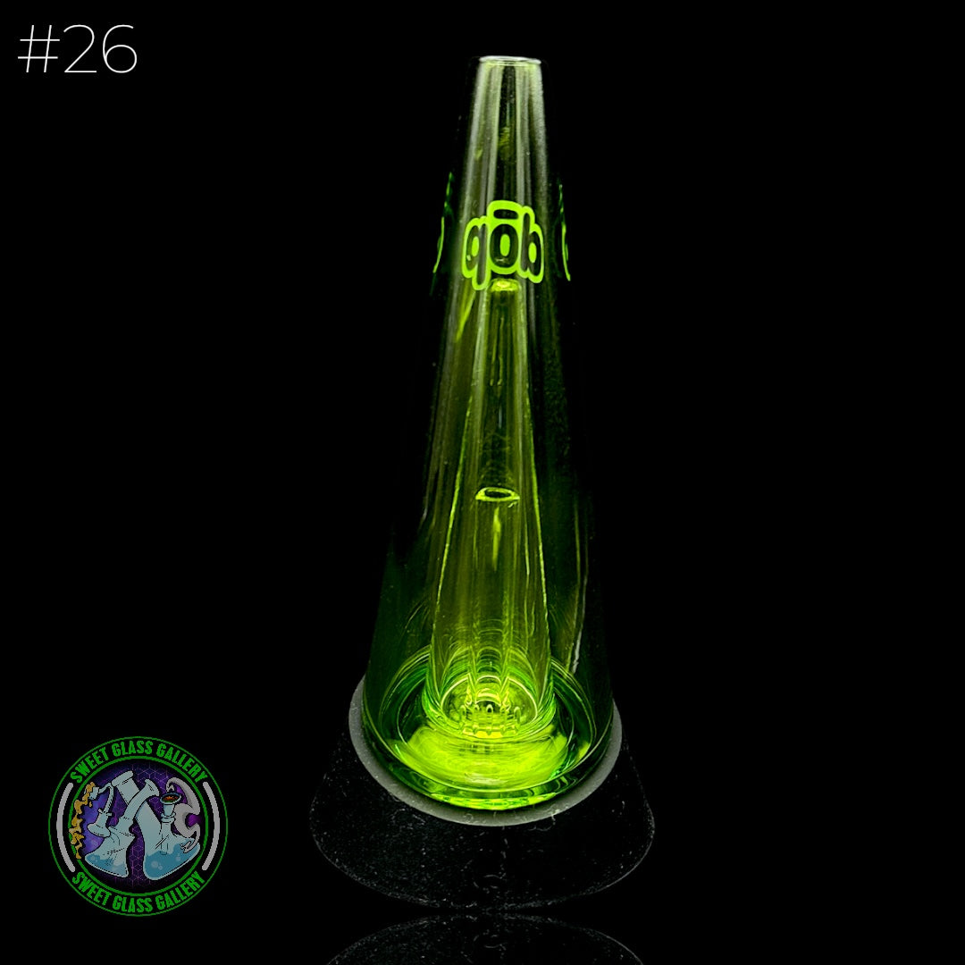 Dōp Glass - Puffco Attachment - 5-Hole Green #26