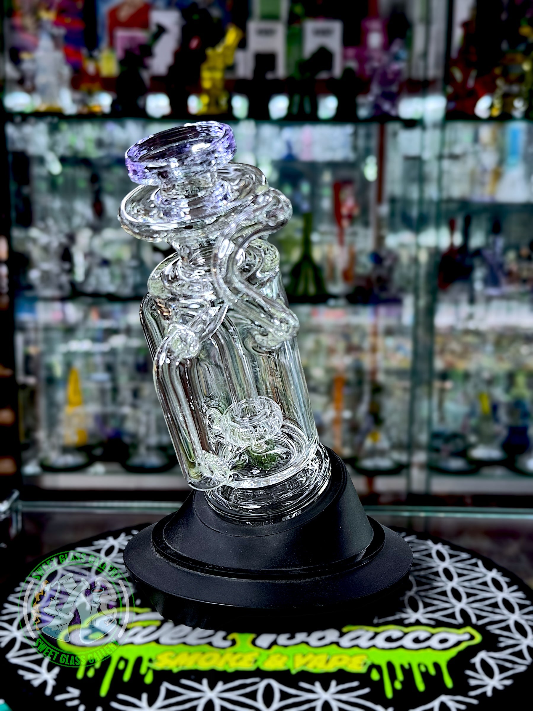 Toxic Glass - Puffco Attachment #15 - Recycler