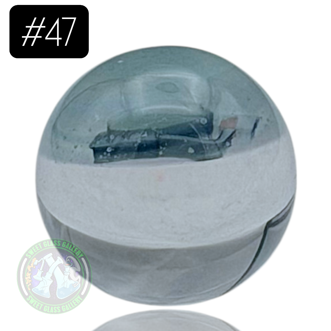 Keys Glass - Marble #47 (Kermit - Meme)