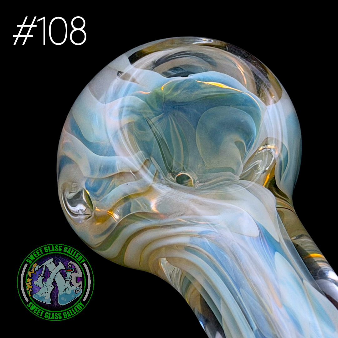 Daniel's Glass Art - Dry Pipe #108