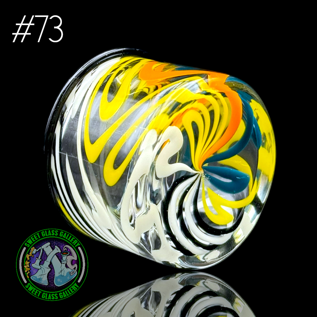 Ben’s Glass Art - Baller Jar #73 - Inside Out Tech