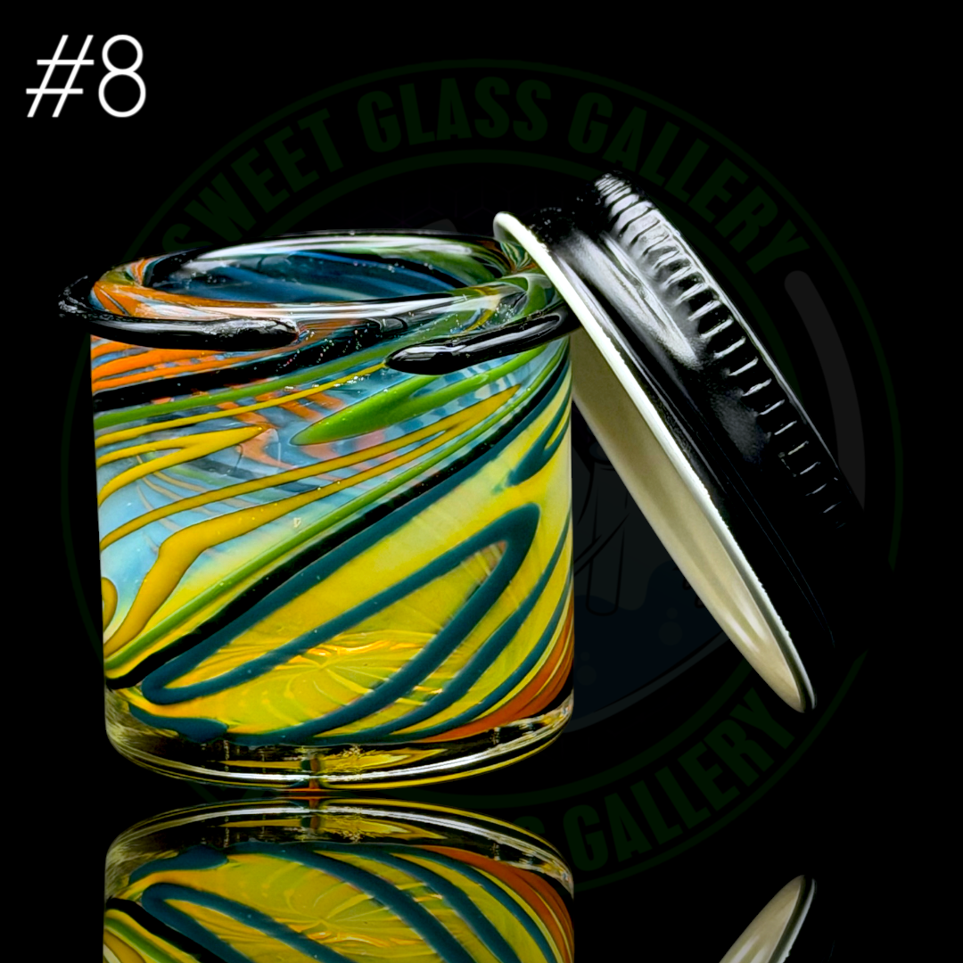 Ben’s Glass Art - Baller Jar #8