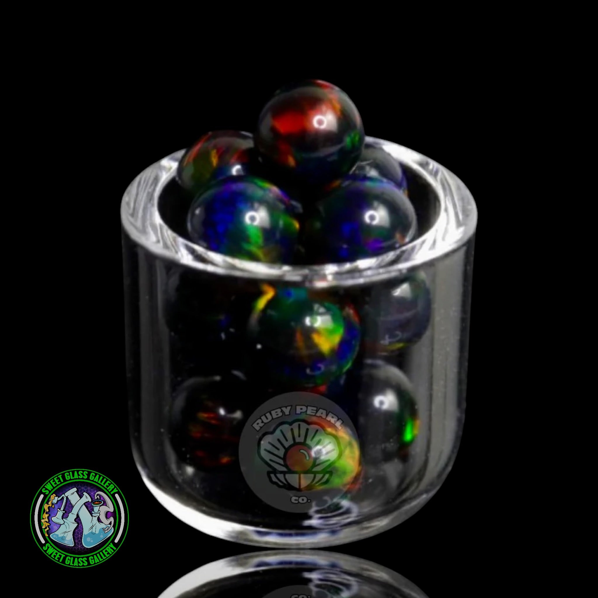 Ruby Pearl Co - Terp Pearl - Opal 6mm - Black